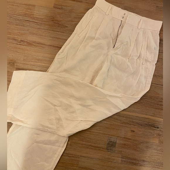 Everlane Linen Way-High Drape Pant - Picture 2 of 9